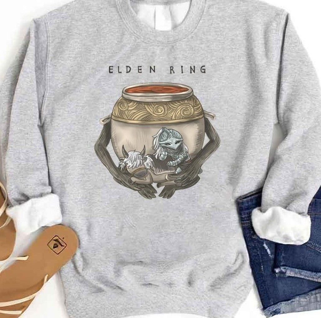 Pottery Jar Elden Ring Unisex Sweatshirt - T-Shirt, Sweatshirt, Hoodie