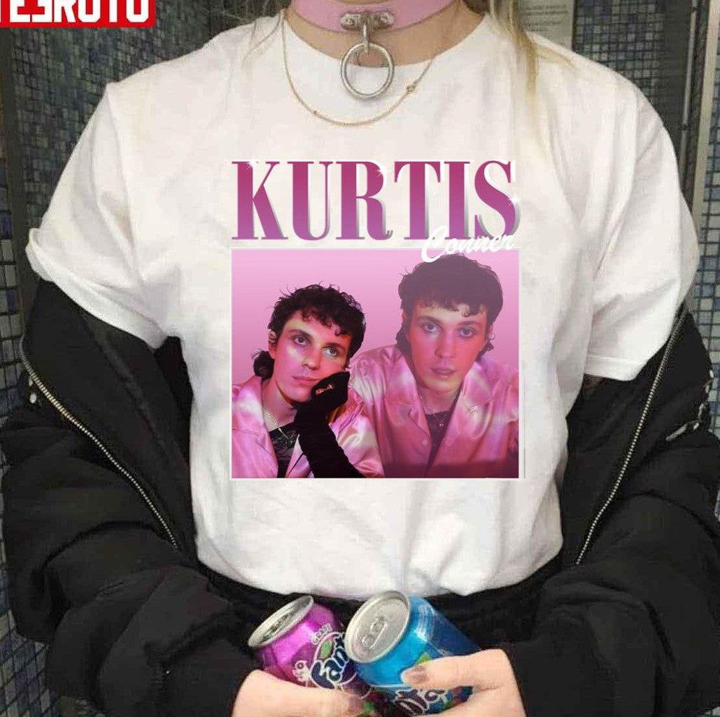 Pink Kurtis Conner Vintage Homage Unisex T-Shirt - T-Shirt, Sweatshirt, Hoodie