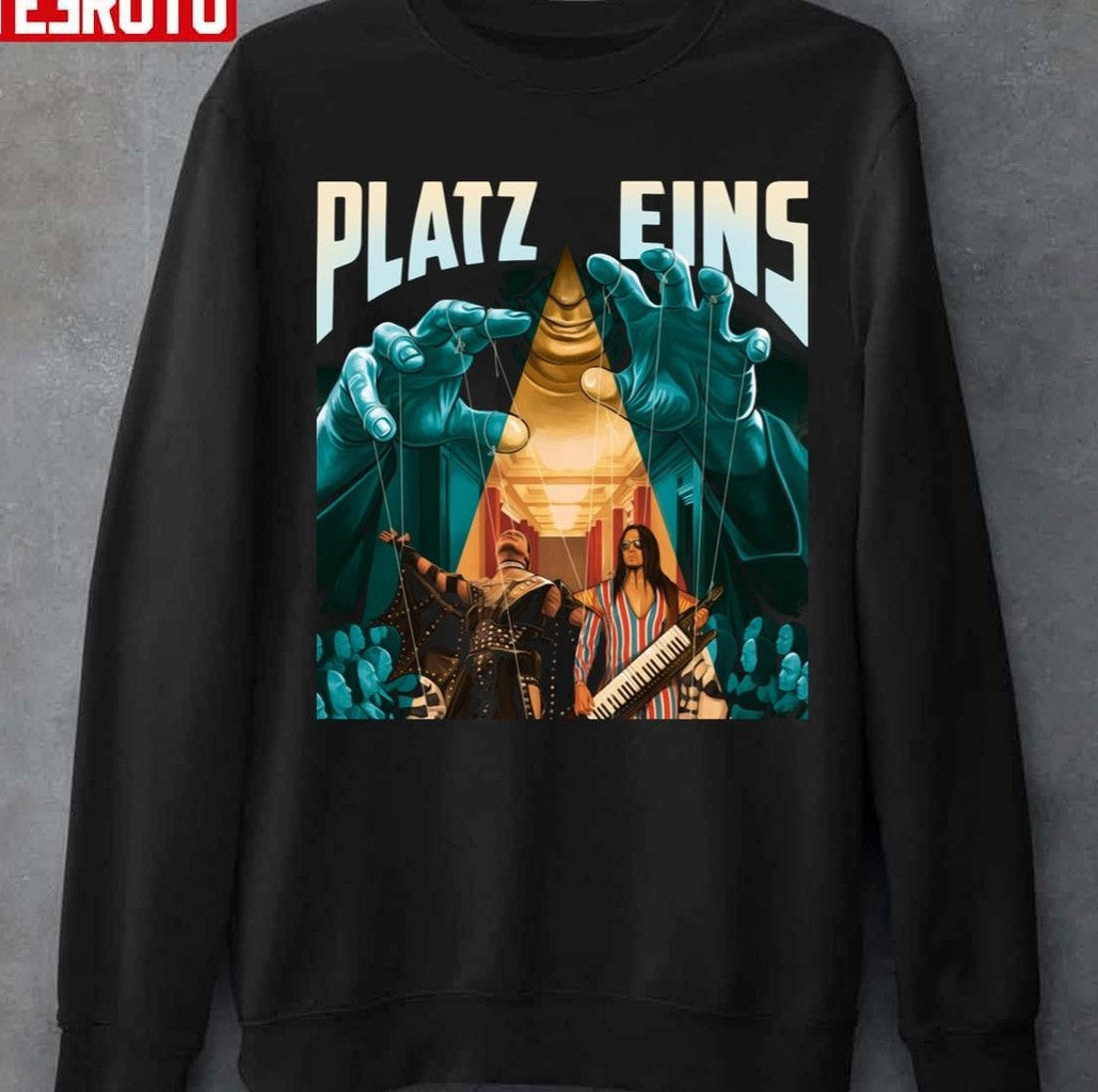 Platz Eins Lindemann Band Unisex Sweatshirt - T-Shirt, Sweatshirt, Hoodie