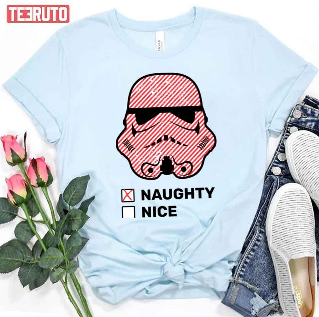 Naughty Or Nice Stormtrooper Unisex T-Shirt - T-Shirt, Sweatshirt, Hoodie