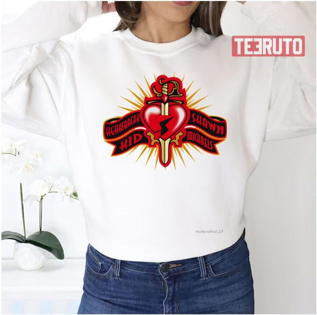 Shawn Michaels Heartbreak Logo Unisex Sweatshirt - T-Shirt, Sweatshirt, Hoodie