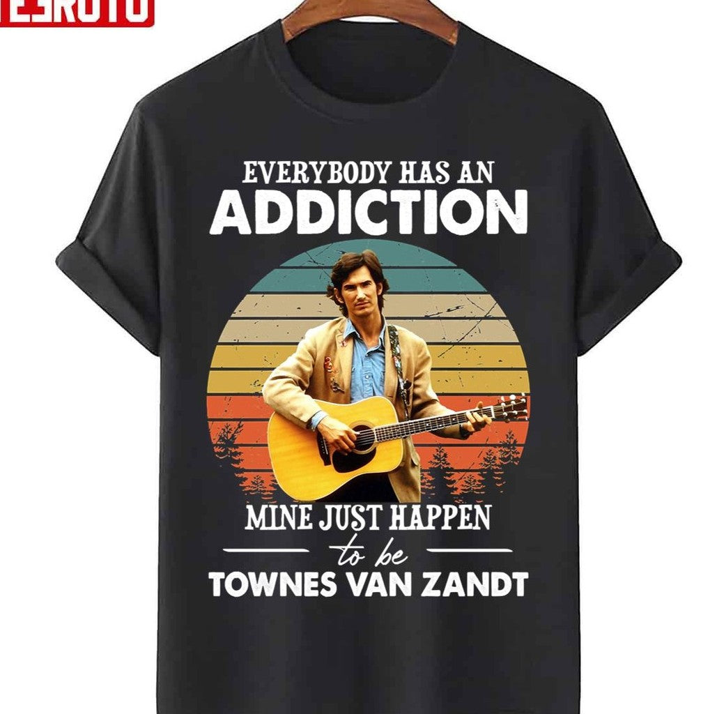 My Favorite People Townes Van Zandt Unisex T-Shirt - T-Shirt, Sweatshirt, Hoodie