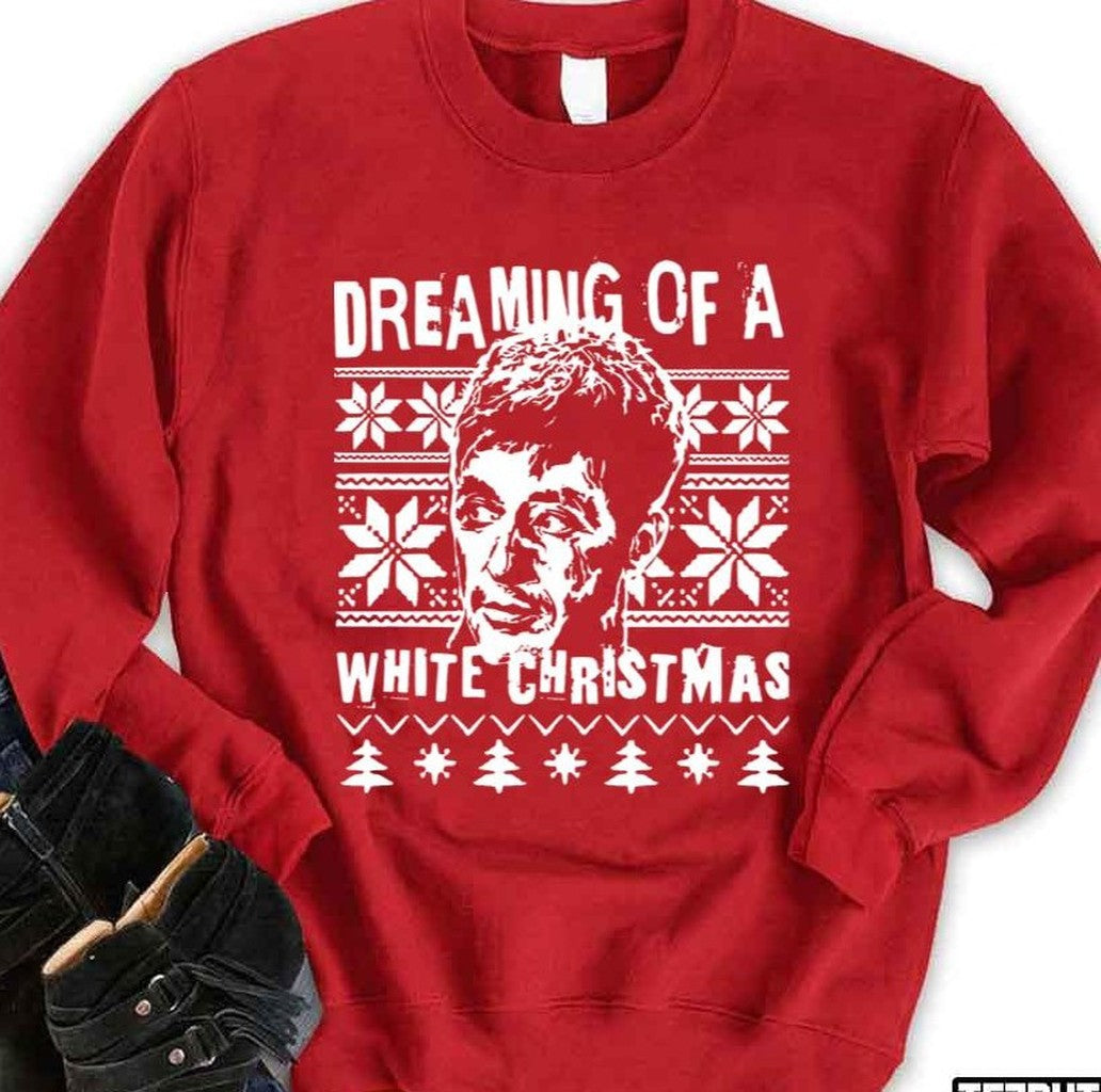 Scarface Christmas Print Unisex Sweatshirt - T-Shirt, Sweatshirt, Hoodie