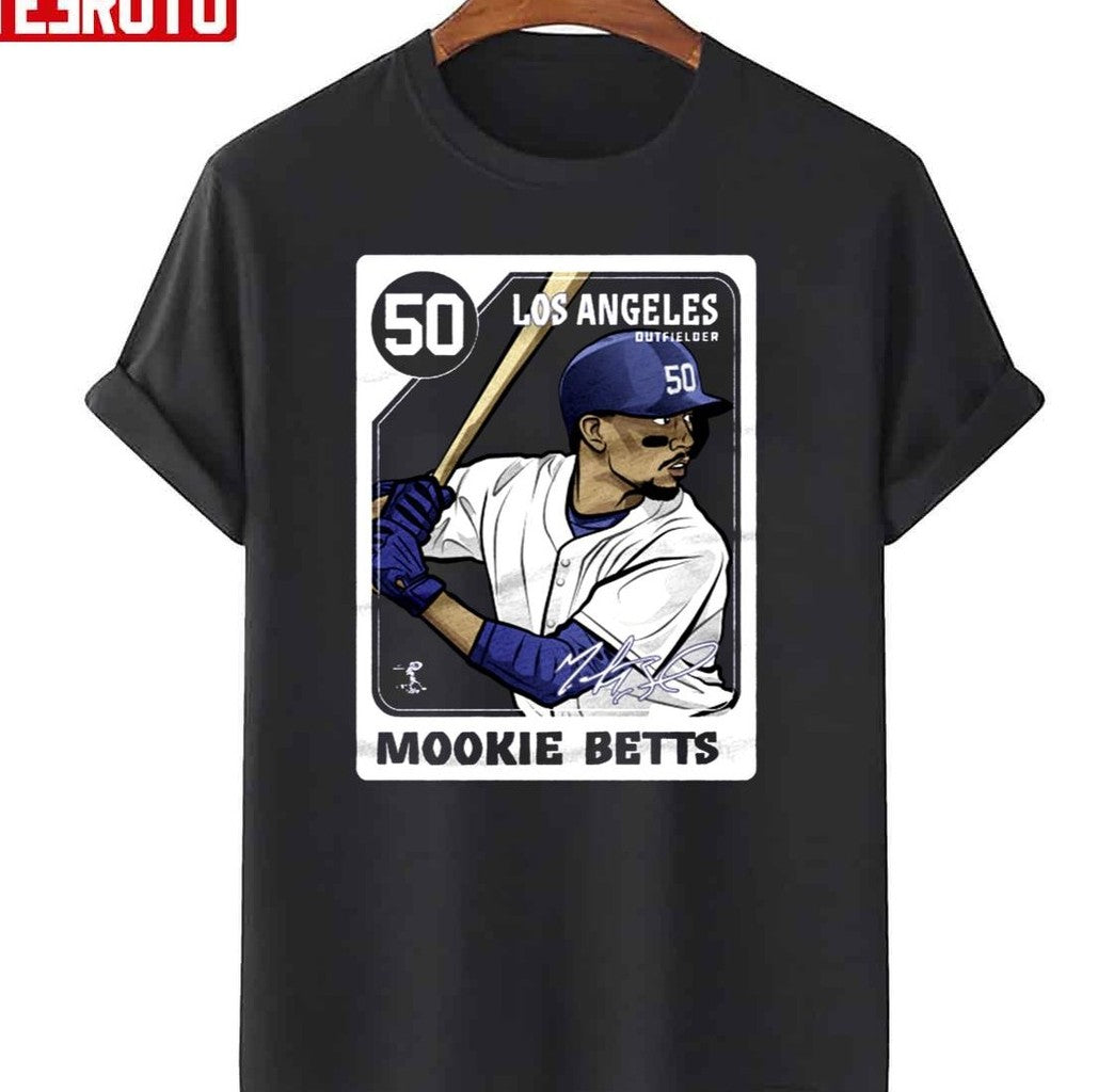 Mookie Betts Card Unisex T-Shirt - T-Shirt, Sweatshirt, Hoodie