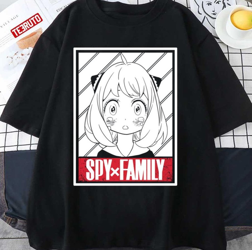 Obey Style Cute Anya Cry Spy X Family Unisex T-Shirt - T-Shirt, Sweatshirt, Hoodie