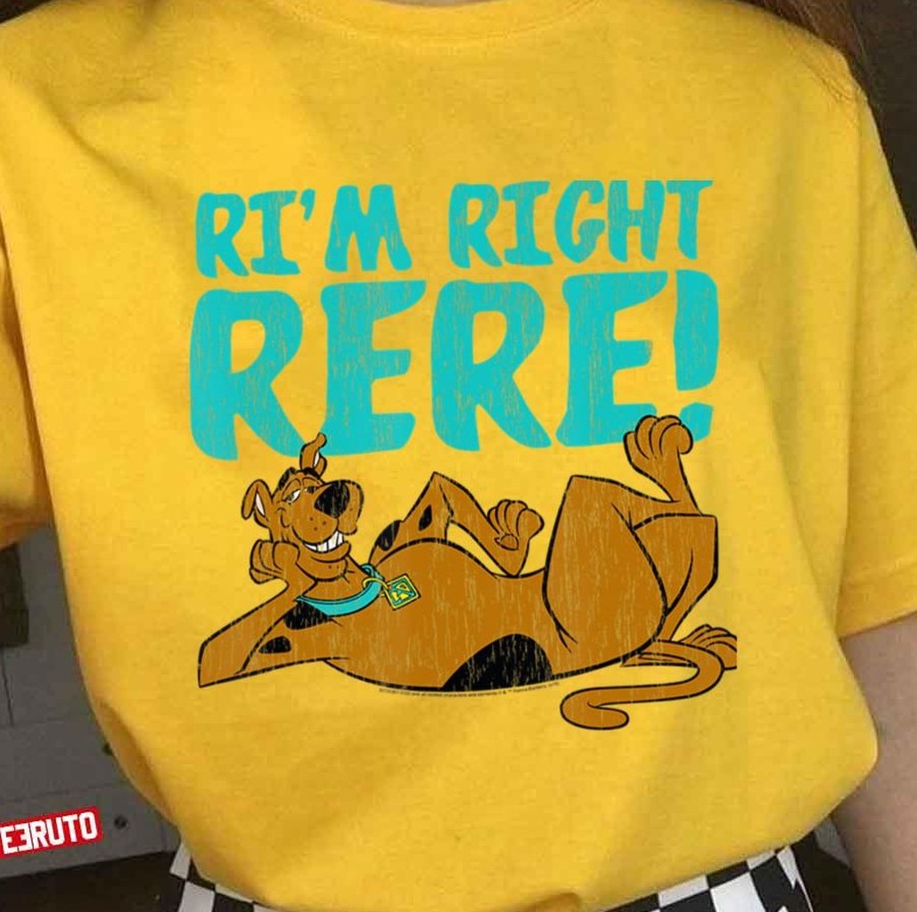 Right Here Scooby Doo Unisex T-Shirt - T-Shirt, Sweatshirt, Hoodie