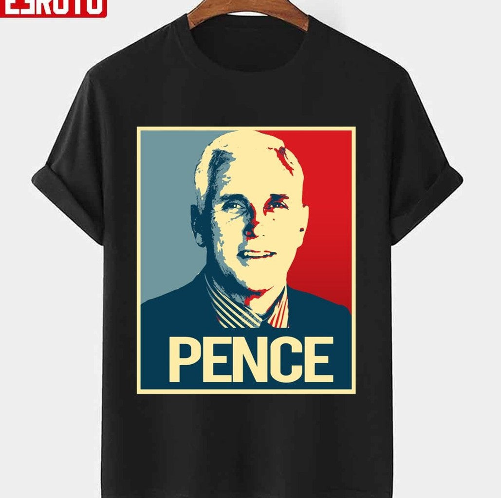 Portrait Mike Pence Hope Style Unisex T-Shirt - T-Shirt, Sweatshirt, Hoodie
