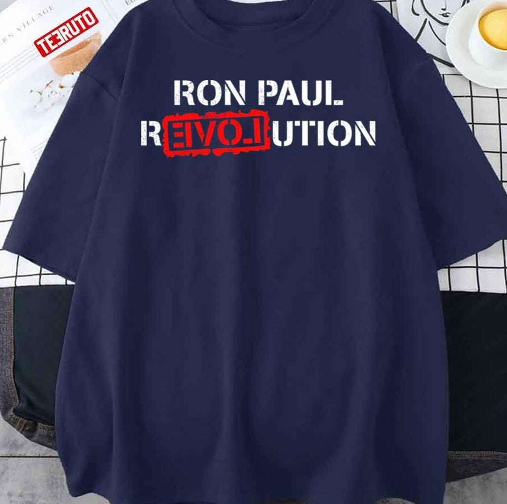 Ron Paul Revolution Black Vintage Unisex T-Shirt - T-Shirt, Sweatshirt, Hoodie