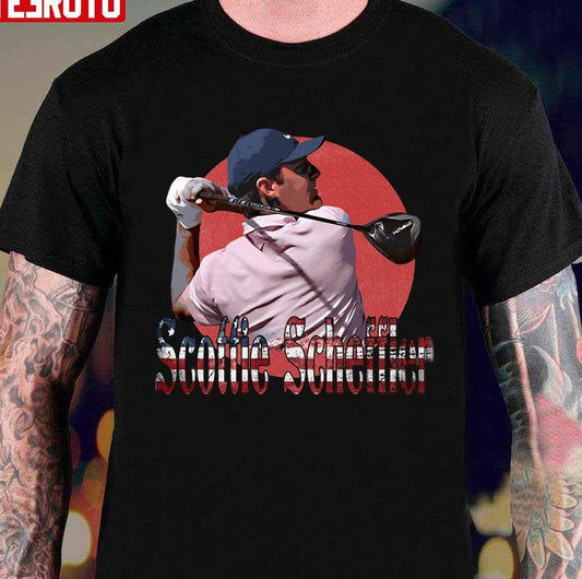 2022 Masters Tournament Winner American Golfer Scottie Scheffler Vintage Unisex T-shirt - T-Shirt, Sweatshirt, Hoodie