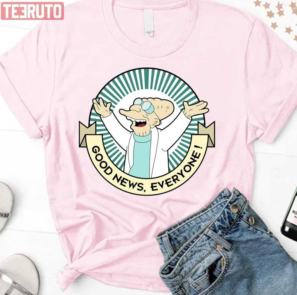 Professor Farnsworth The Futurama Unisex T-Shirt - T-Shirt, Sweatshirt, Hoodie