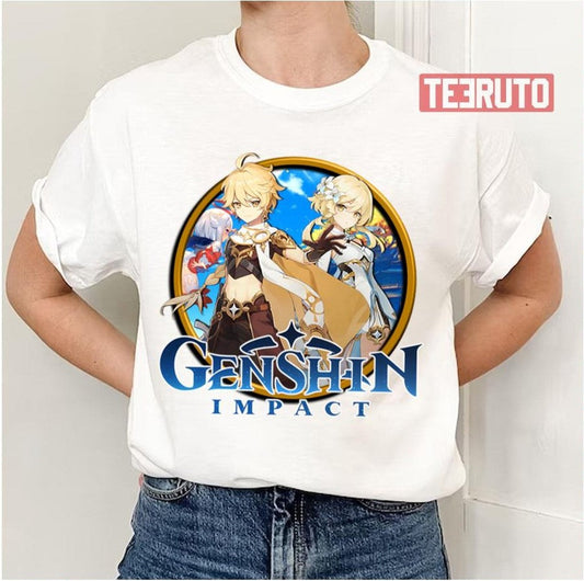 Anime Logo Genshin Impact Unisex T-Shirt - T-Shirt, Sweatshirt, Hoodie