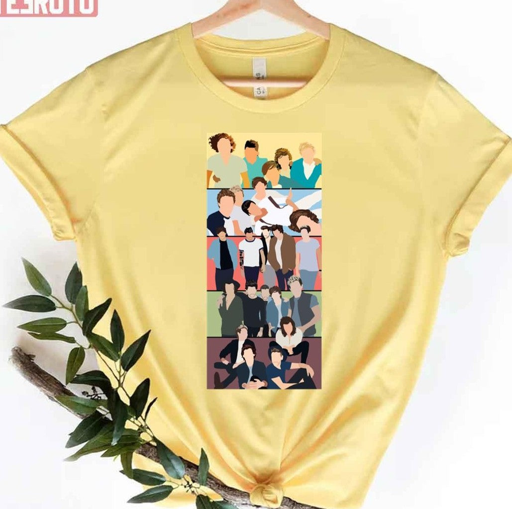 One Direction Album Covers Minimalist Unisex T-Shirt - T-Shirt, Sweatshirt, Hoodie