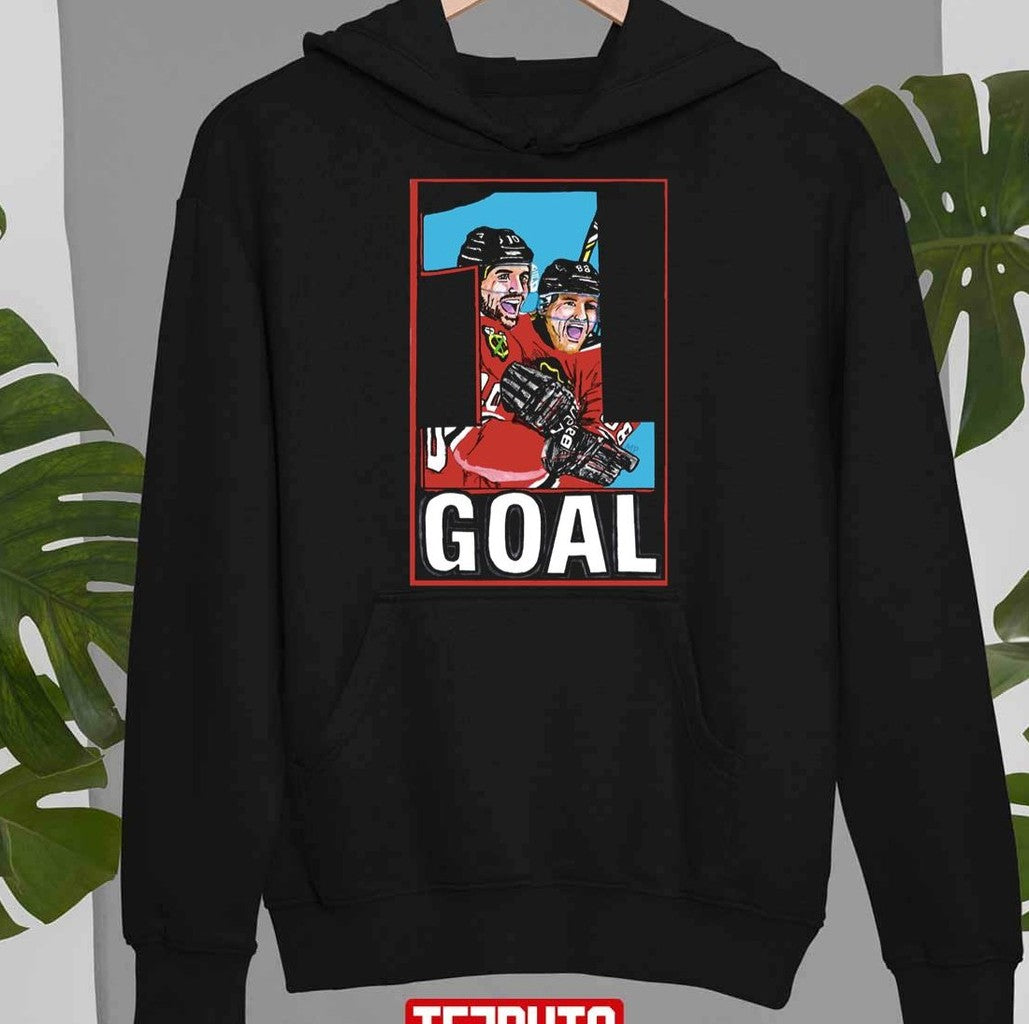One Goal Chicago Blackhawks Unisex Hoodie - T-Shirt, Sweatshirt, Hoodie