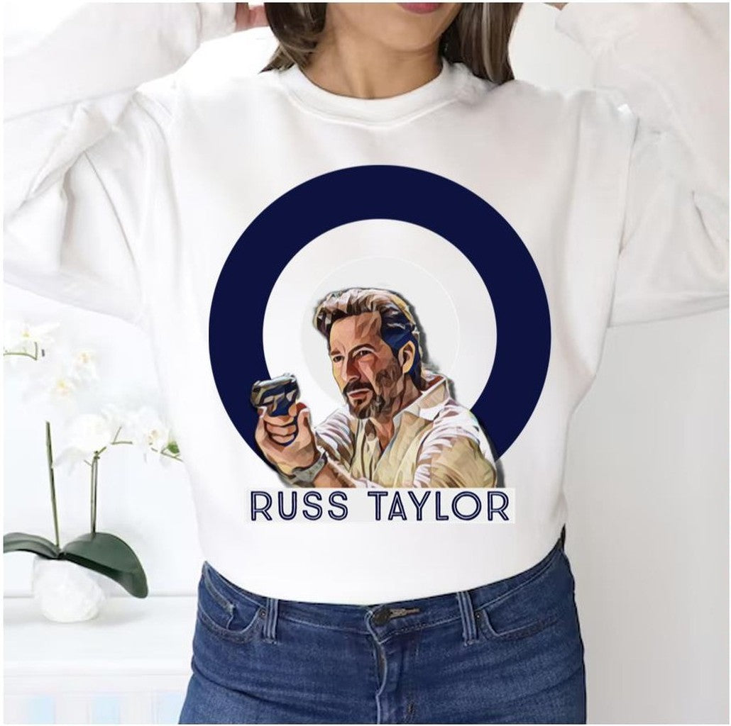 Russ Taylor Circle Macgyver Unisex Sweatshirt - T-Shirt, Sweatshirt, Hoodie