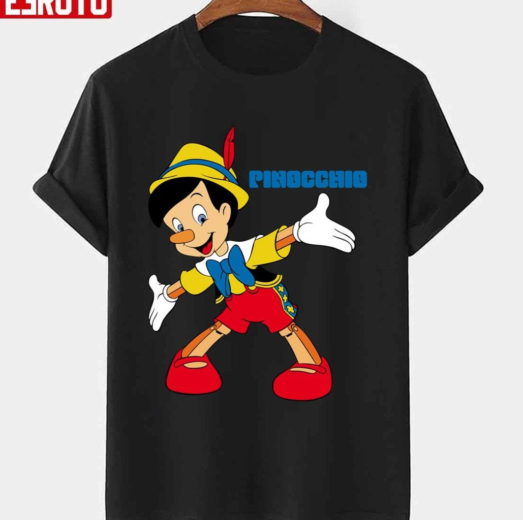 Pinocchio Cartoon Movie Funny Unisex T-shirt - T-Shirt, Sweatshirt, Hoodie