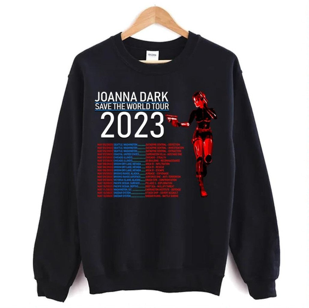 Perfect Dark Save The World 2023 New Tour Unisex Sweatshirt - T-Shirt, Sweatshirt, Hoodie