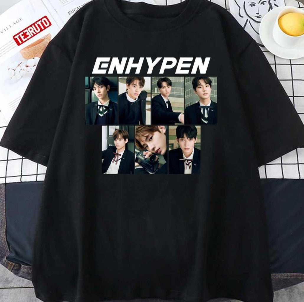 Personel Enhypen Members Unisex T-Shirt - T-Shirt, Sweatshirt, Hoodie