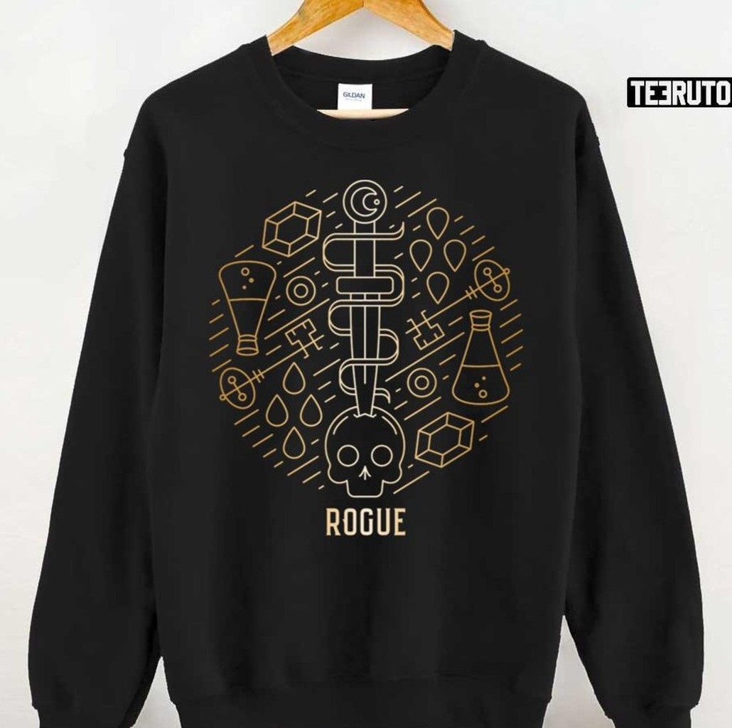 Rogue Gold Druid's Call Unisex Sweatshirt - T-Shirt, Sweatshirt, Hoodie