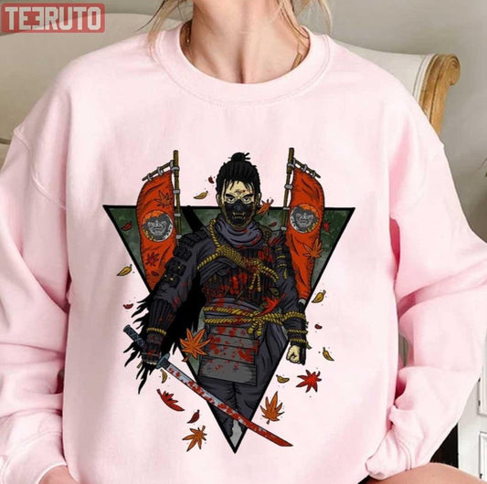 Animated Design Ghost Of Tsushima Unisex Sweatshirt - T-Shirt, Sweatshirt, Hoodie