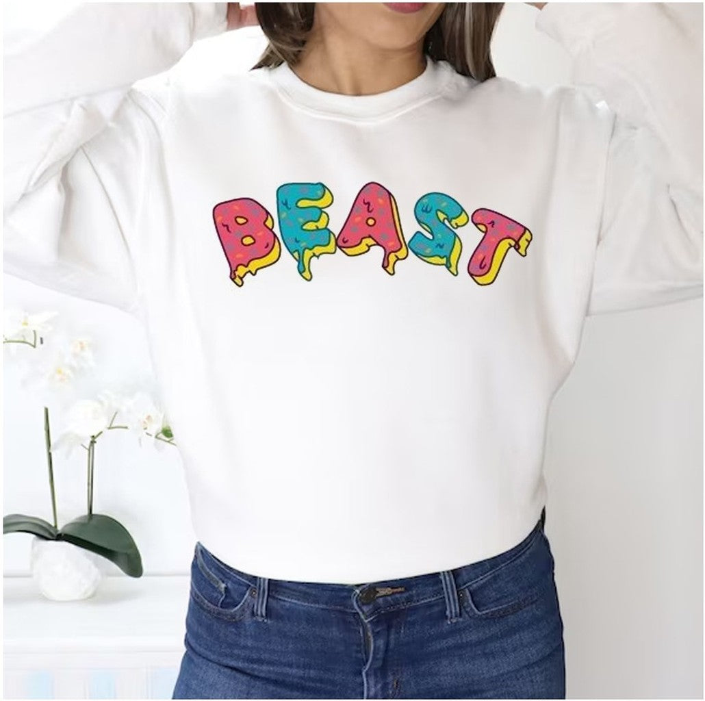 Mr Beast Donuts Logo Unisex Sweatshirt - T-Shirt, Sweatshirt, Hoodie