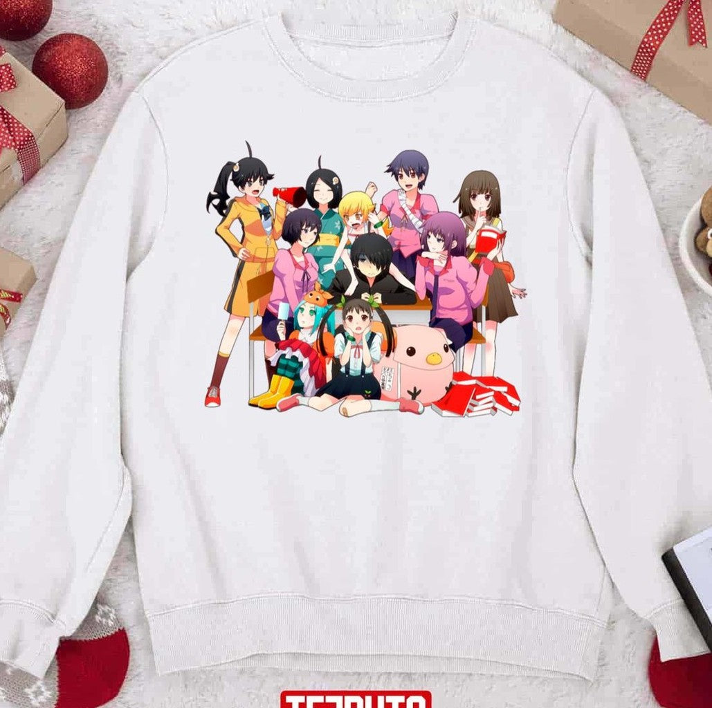 Monogatari Series Unisex Sweatshirt - T-Shirt, Sweatshirt, Hoodie