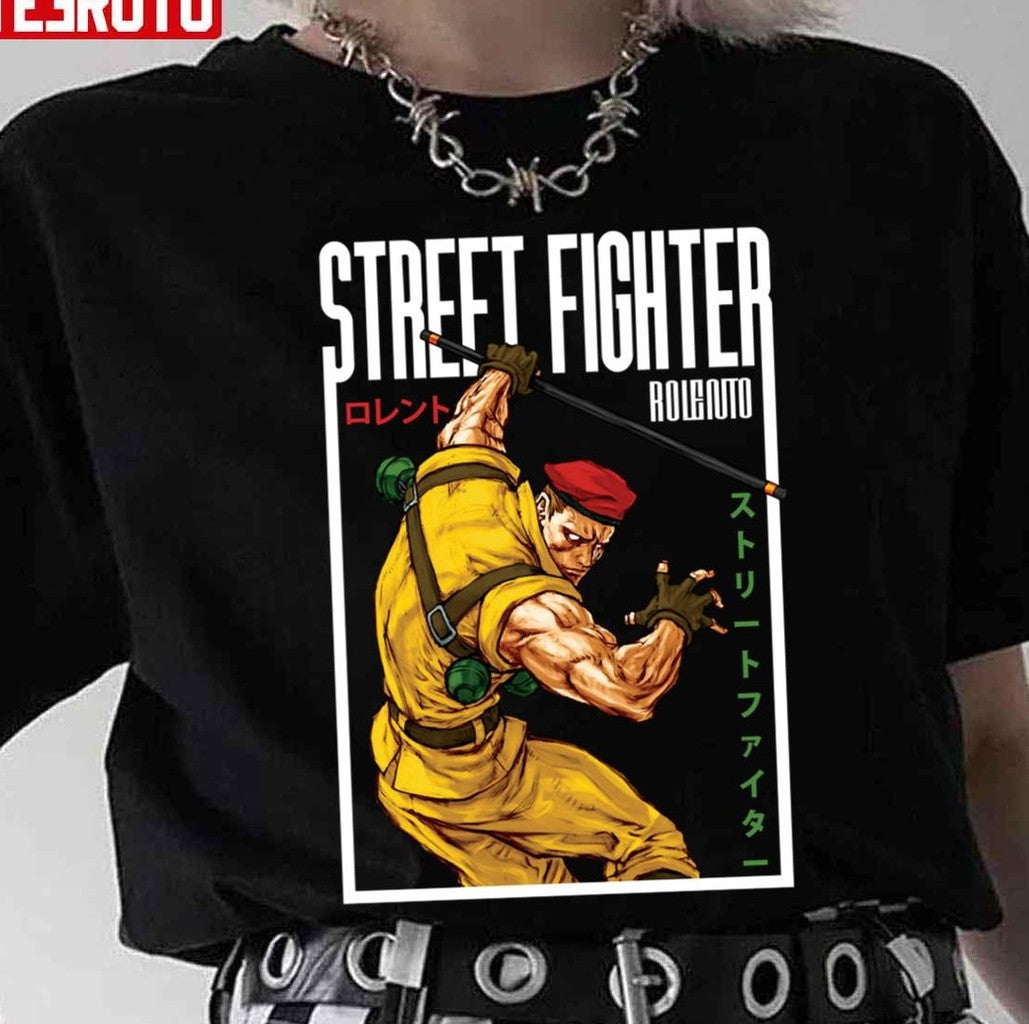 Rolento Street Fighter Unisex T-Shirt - T-Shirt, Sweatshirt, Hoodie