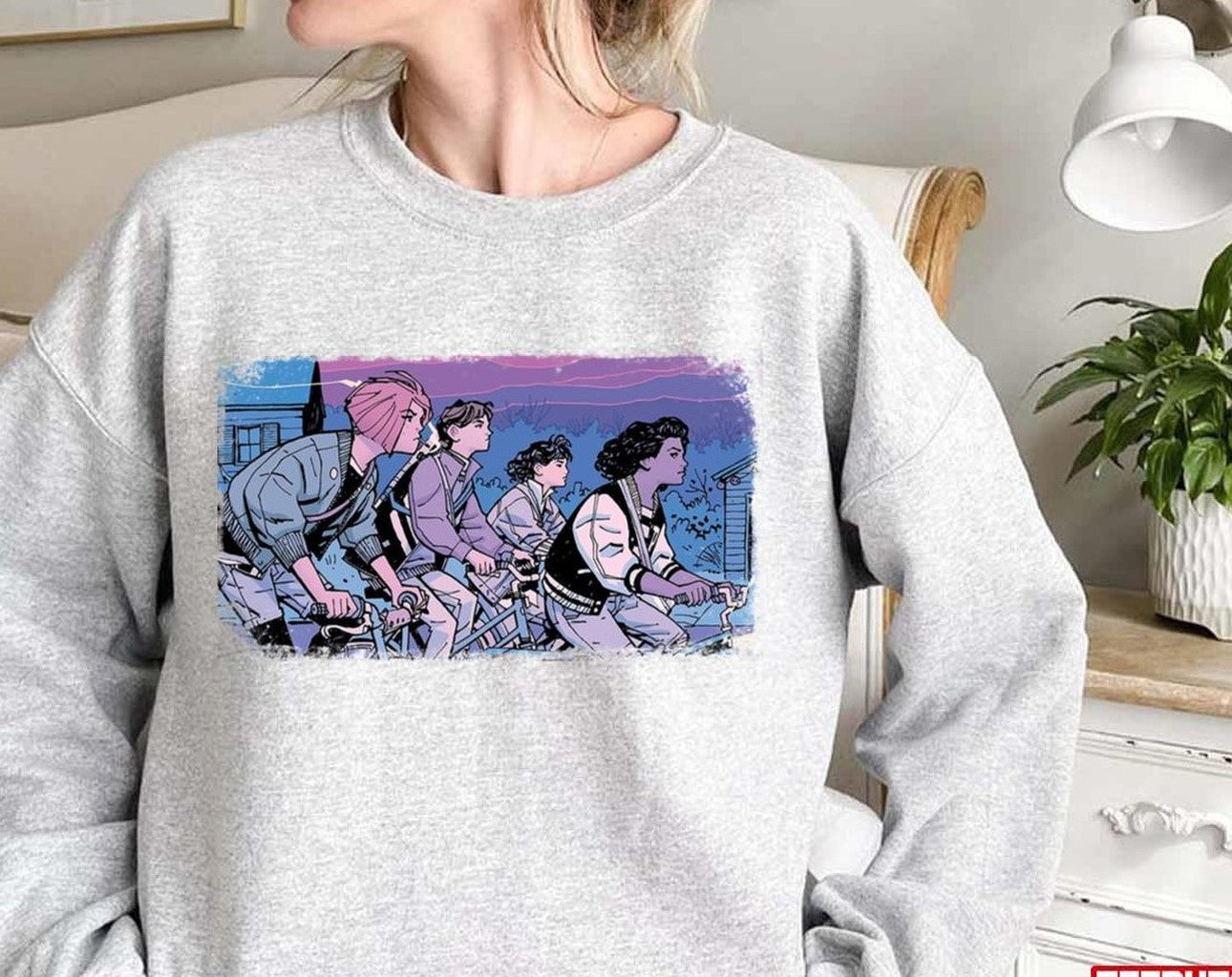 Paper Girls Comic Art Unisex Sweatshirt - T-Shirt, Sweatshirt, Hoodie
