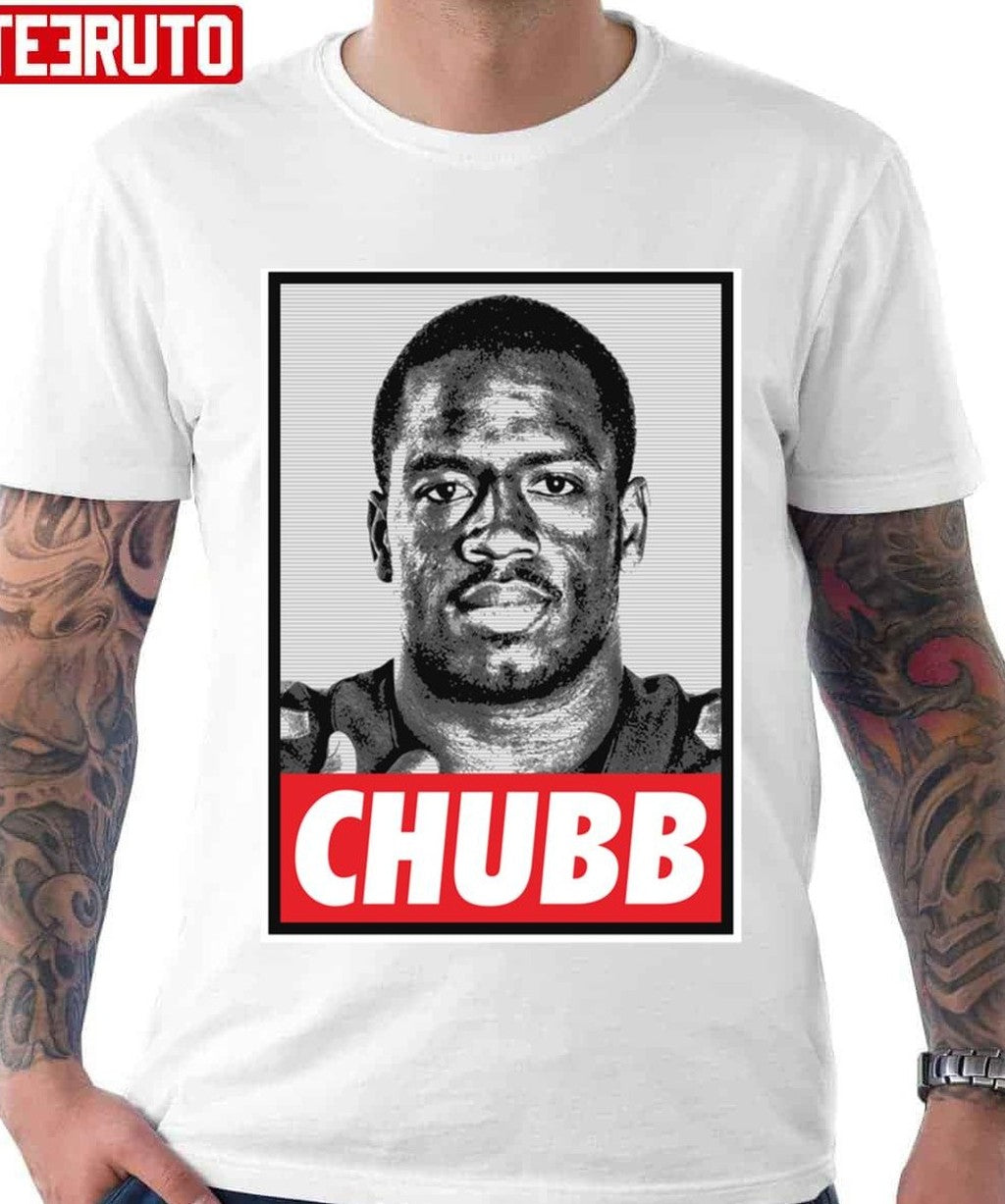 Obey Nick Chubb Design Unisex T-shirt - T-Shirt, Sweatshirt, Hoodie