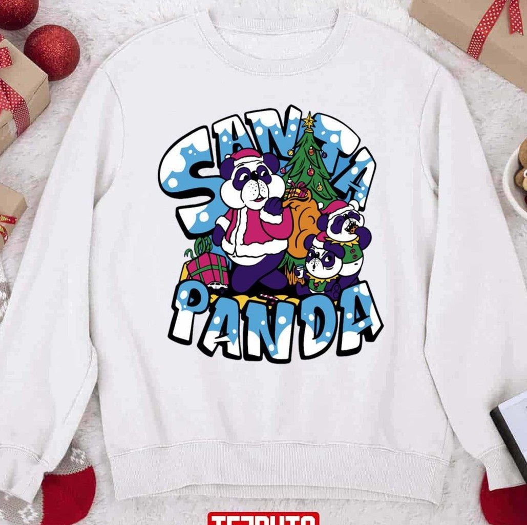 Panda Lover Xmas Panda Christmas Unisex Sweatshirt - T-Shirt, Sweatshirt, Hoodie