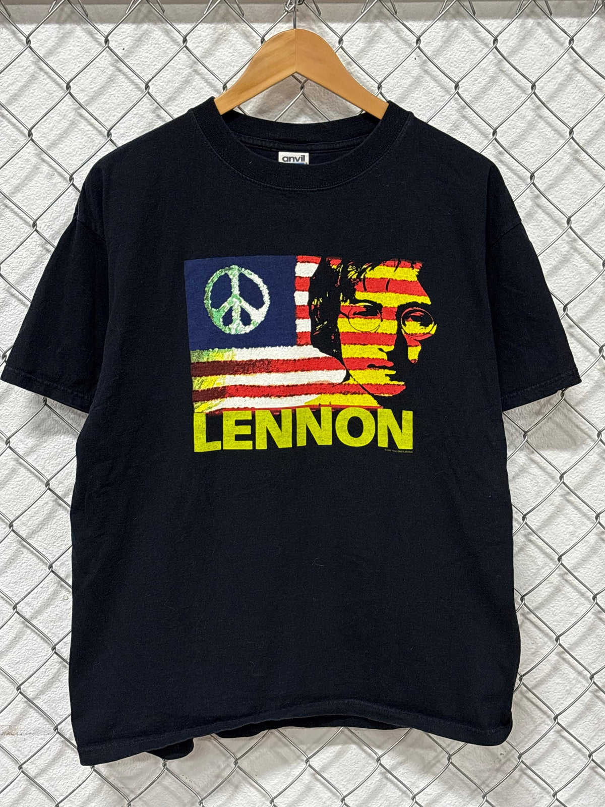 Vintage Y2k John Lennon Give Peace Chance Band Size - Adult & Kids T-Shirts, Sweatshirts & Hoodies apparel design preview 1