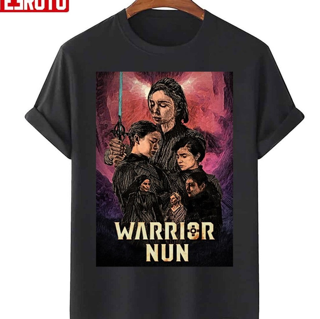 Season 2 Fighting The Demons Warrior Nun Unisex T-Shirt - T-Shirt, Sweatshirt, Hoodie