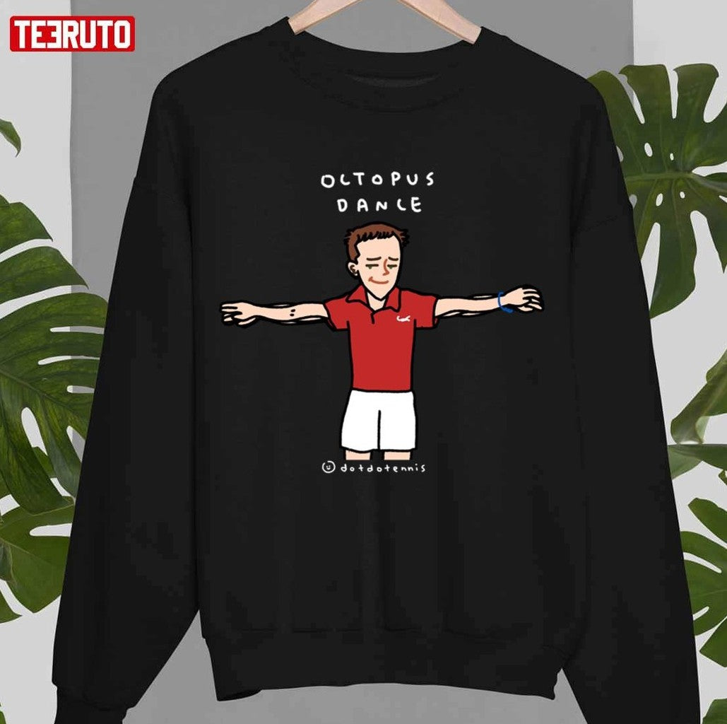 Octopus Dance Daniil Medvedev Tennis Unisex Sweatshirt - T-Shirt, Sweatshirt, Hoodie