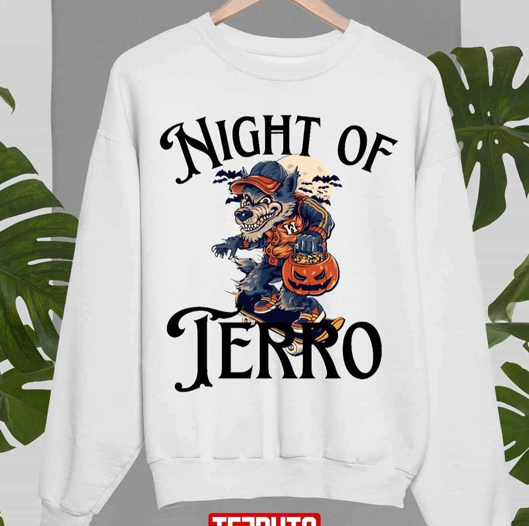 Night Of Terro Halloween Costume Unisex Sweatshirt - T-Shirt, Sweatshirt, Hoodie