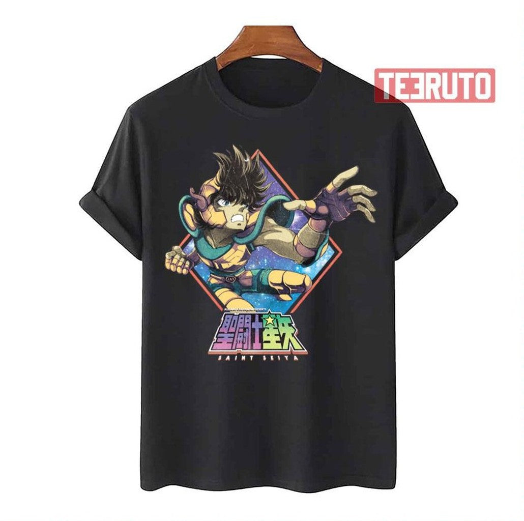 Saint Seiya Knights Of The Zodiac Anime Comic Art Unisex T-Shirt - T-Shirt, Sweatshirt, Hoodie