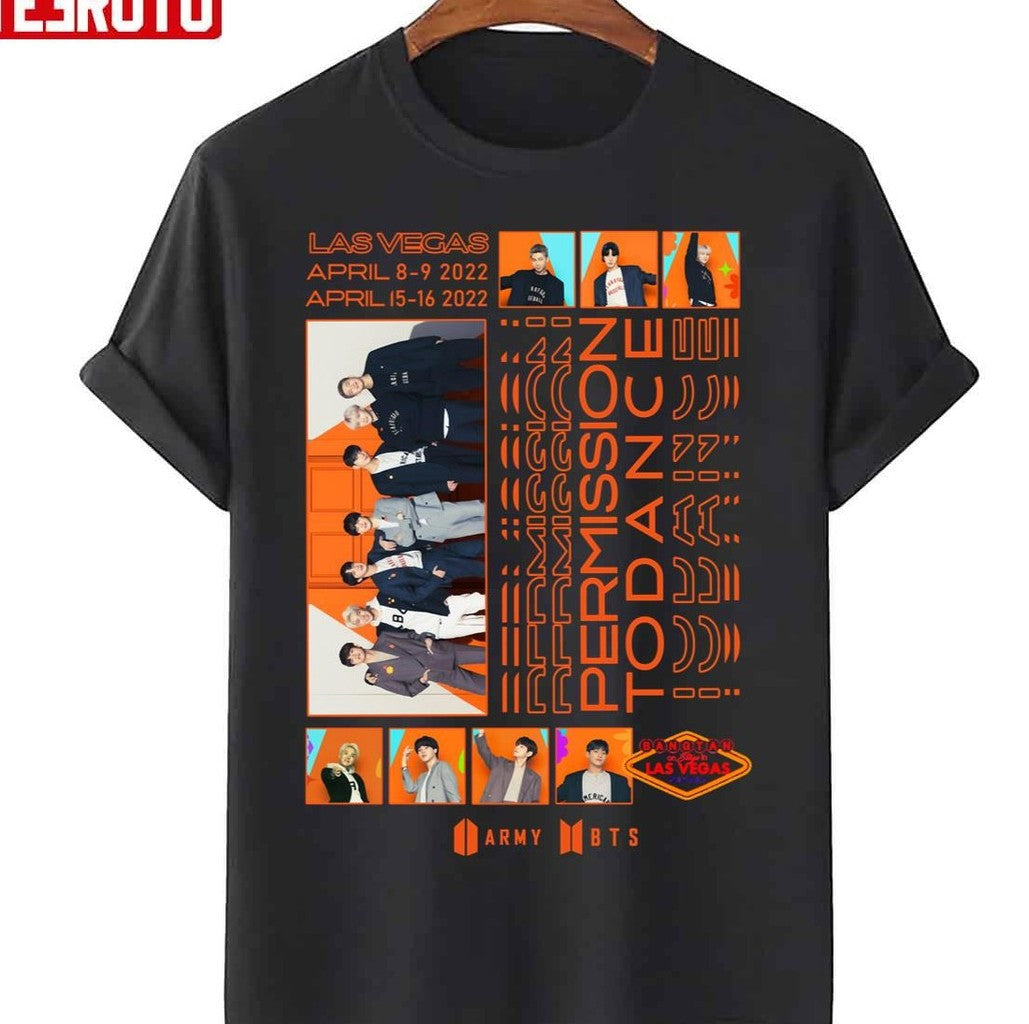 Permission To Dance On Stage Las Vegas Unisex T-Shirt - T-Shirt, Sweatshirt, Hoodie