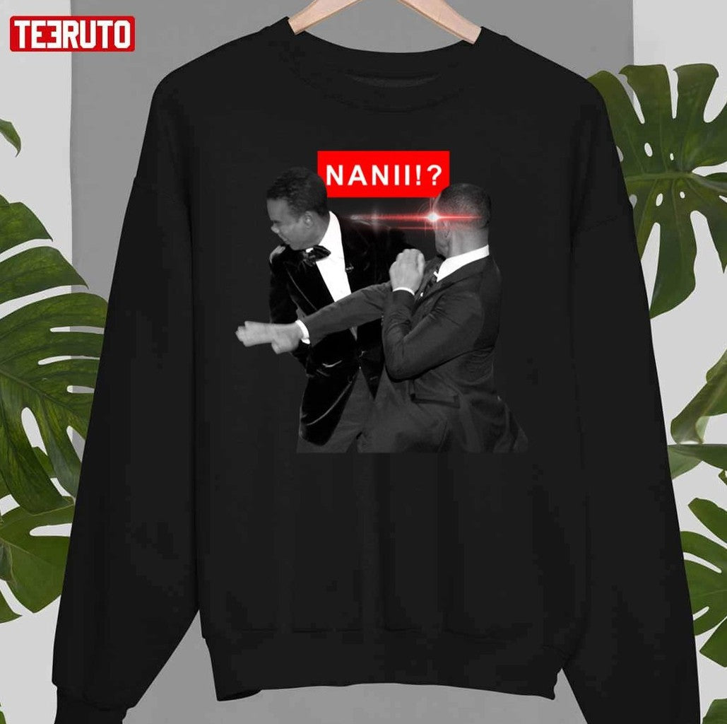 Nani Meme Will Smith Oscars 2022 Unisex Sweatshirt - T-Shirt, Sweatshirt, Hoodie