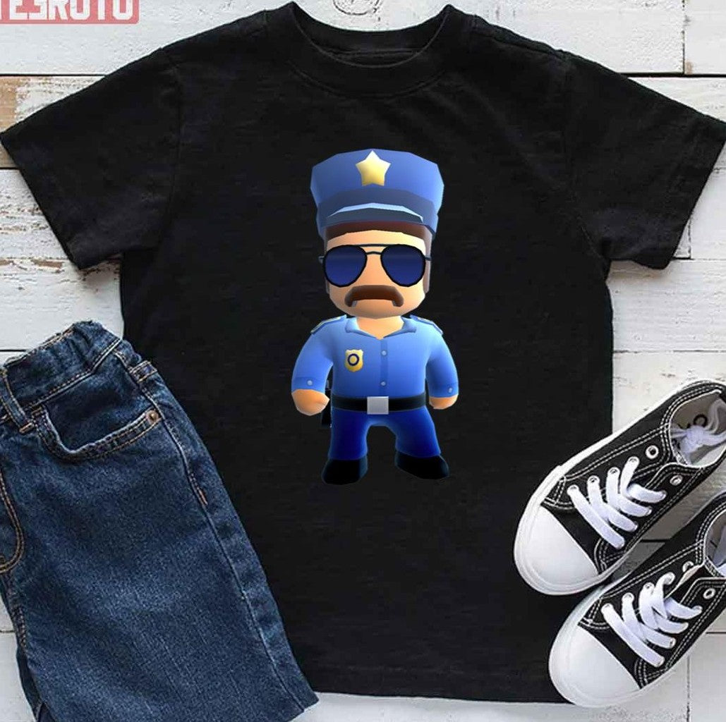Police Guy Stumble Guys Unisex T-Shirt - T-Shirt, Sweatshirt, Hoodie