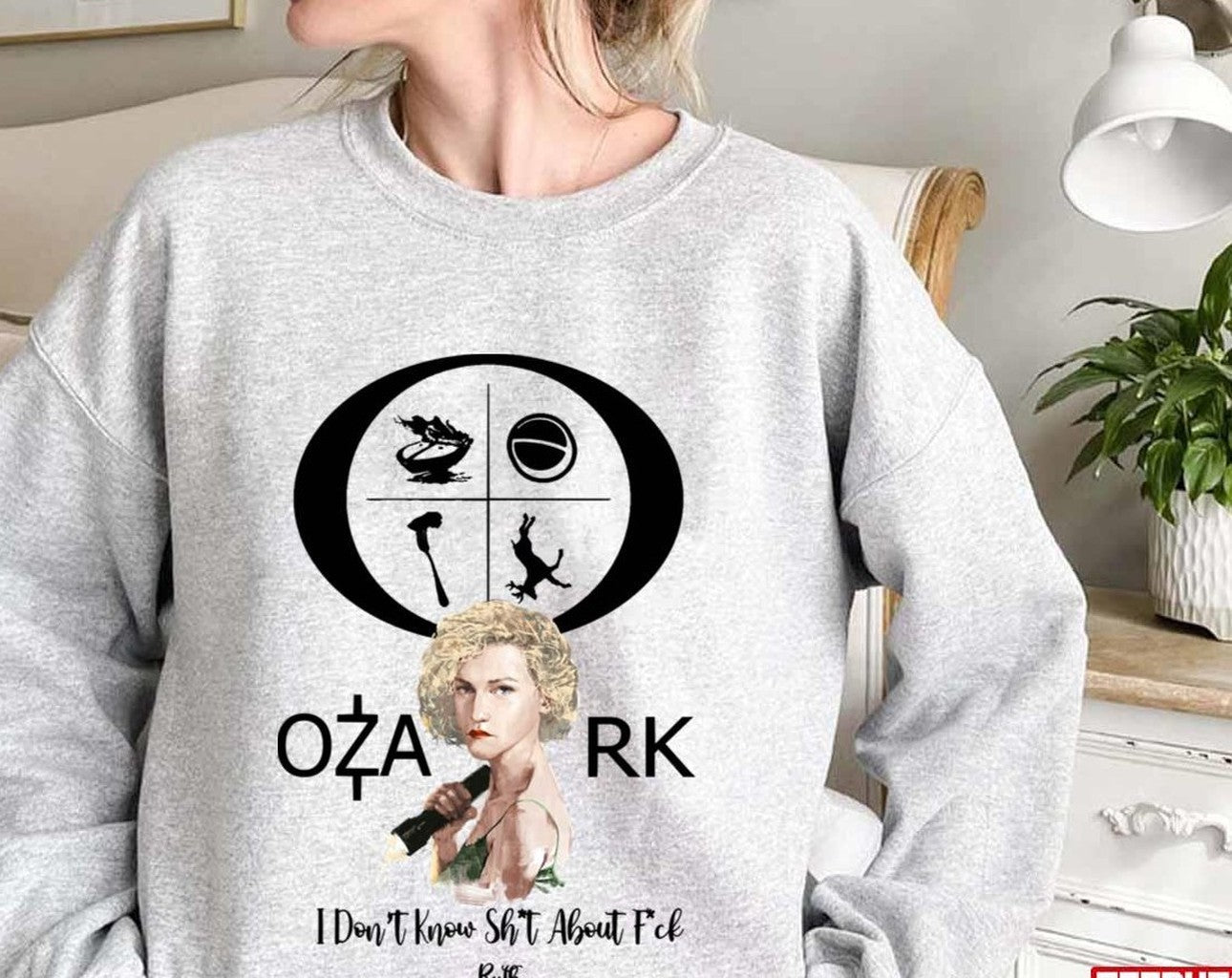Ozark Ruth Magnet Design Unisex Sweatshirt - T-Shirt, Sweatshirt, Hoodie