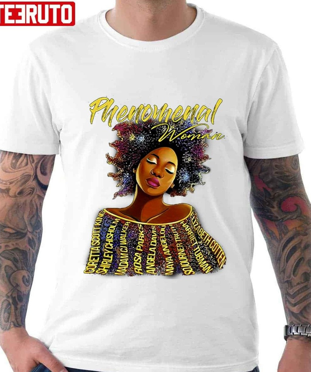 Phenomenal Woman Coretta Scott King Unisex T-Shirt - T-Shirt, Sweatshirt, Hoodie