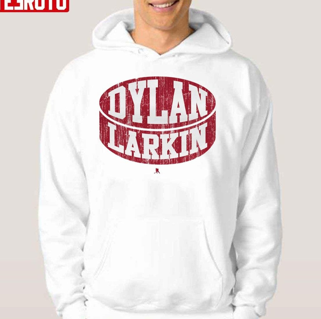 Puck Detroit Red Wings Dylan Larkin Unisex Hoodie - T-Shirt, Sweatshirt, Hoodie