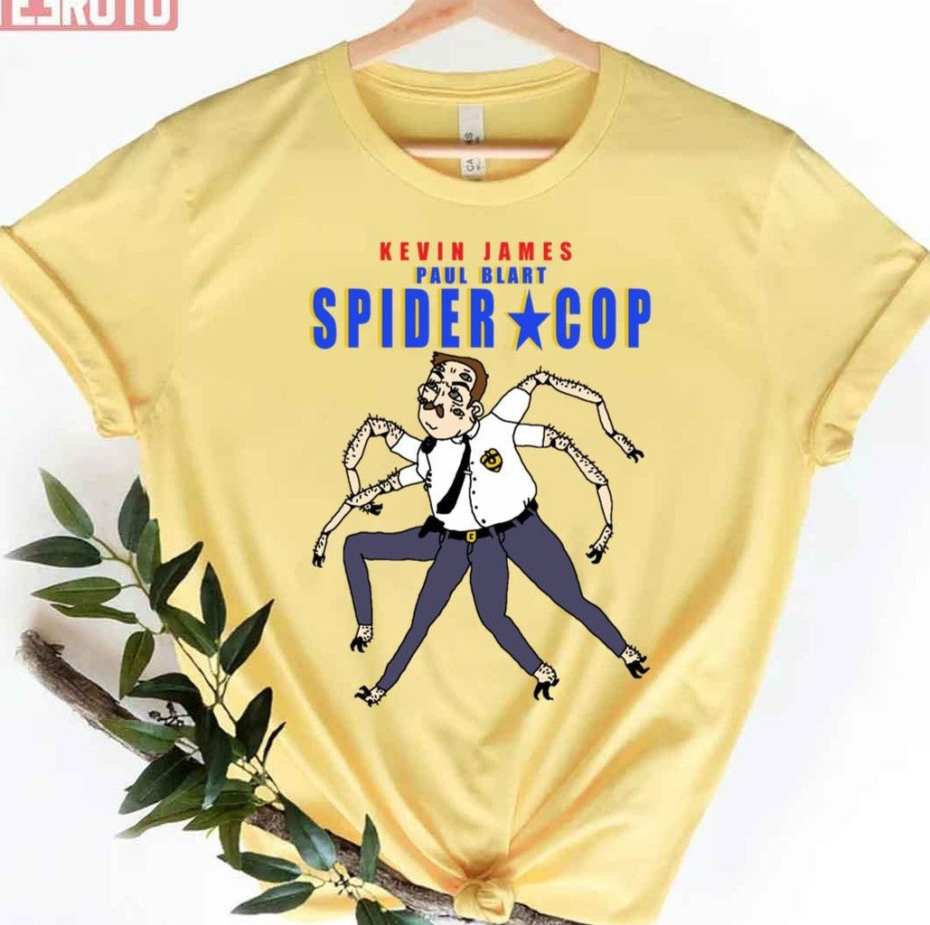 Paul Blart Spider Cop Unisex T-Shirt - T-Shirt, Sweatshirt, Hoodie
