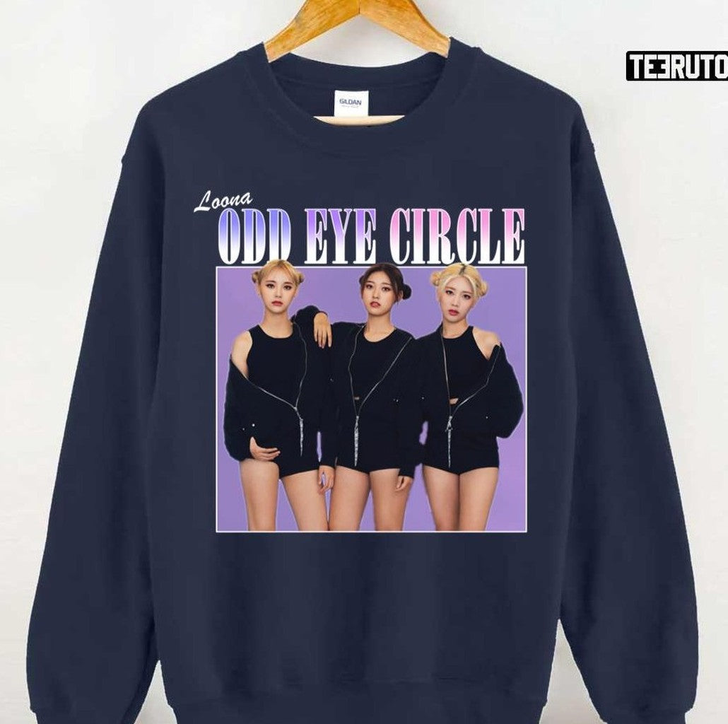 Odd Eye Circle Loona Vintage Unisex Sweatshirt - T-Shirt, Sweatshirt, Hoodie