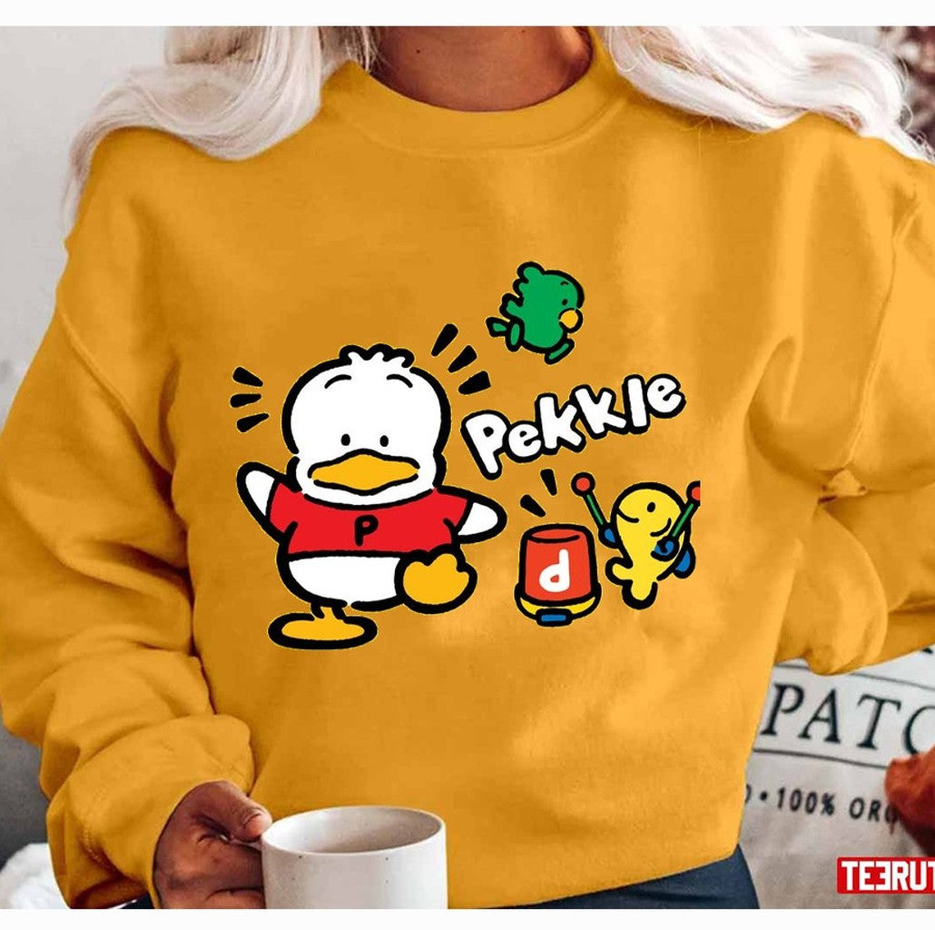 Pekkle Duck And Friends Unisex Sweatshirt - T-Shirt, Sweatshirt, Hoodie