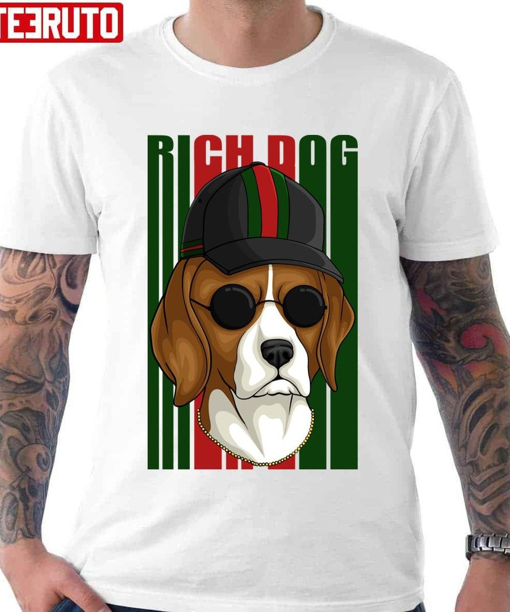 Rich Dog Design Unisex T-shirt - T-Shirt, Sweatshirt, Hoodie