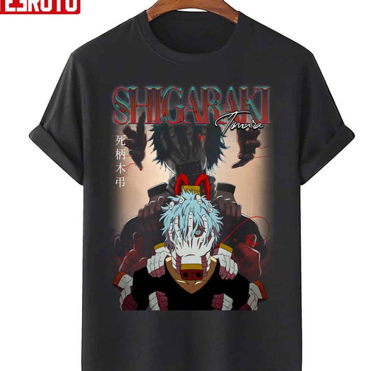 Anime Bootleg Tee Tomura Shigaraki Unisex T-Shirt - T-Shirt, Sweatshirt, Hoodie