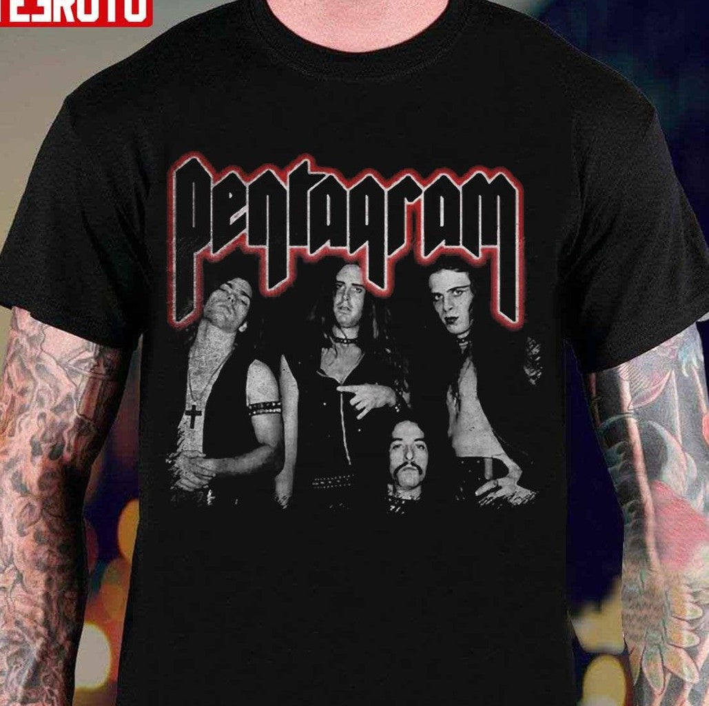 Pentagrams Metal Unisex T-Shirt - T-Shirt, Sweatshirt, Hoodie