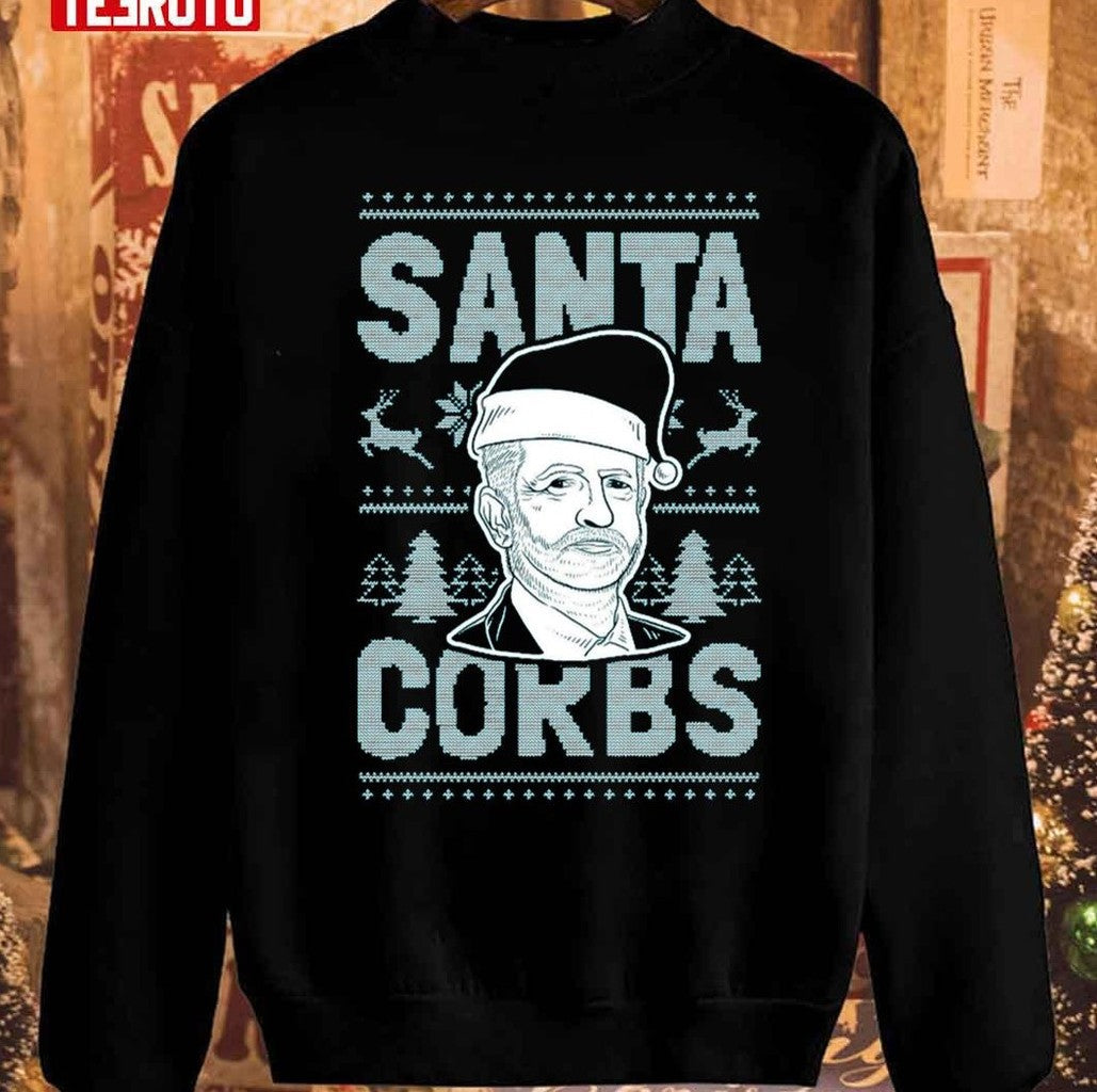 Santa Corbs Christmas Unisex Sweatshirt - T-Shirt, Sweatshirt, Hoodie