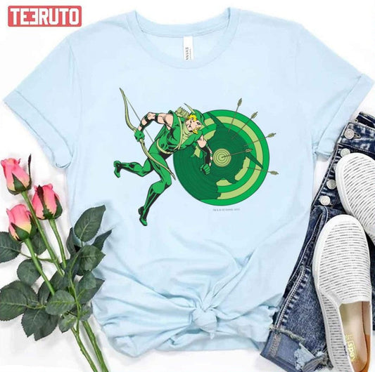 Animated Design Green Arrow With Target 2 Unisex T-Shirt - T-Shirt, Sweatshirt, Hoodie