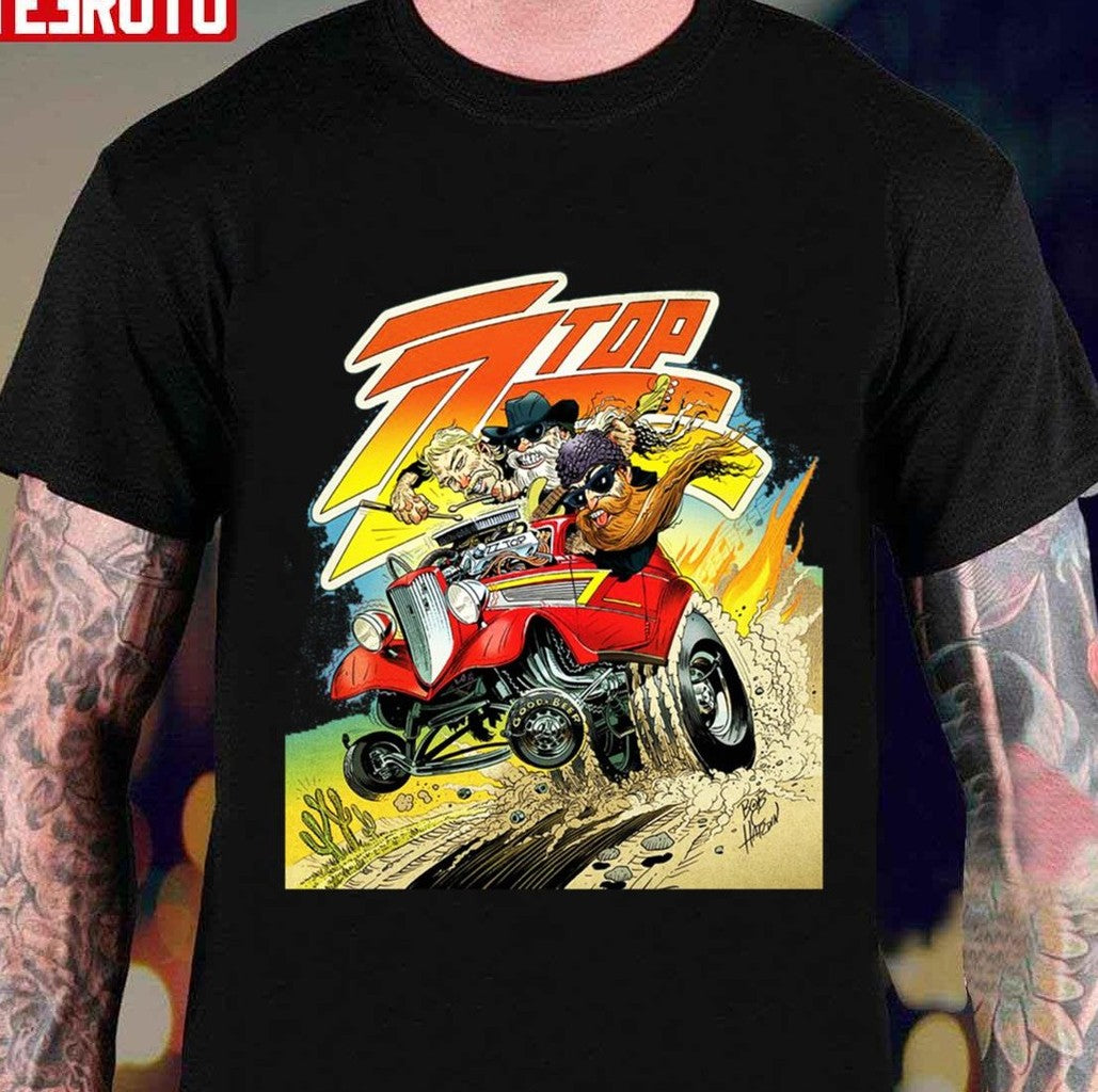 Music Zz Top American Rock Band Funny Fanmade Unisex T-Shirt - T-Shirt, Sweatshirt, Hoodie
