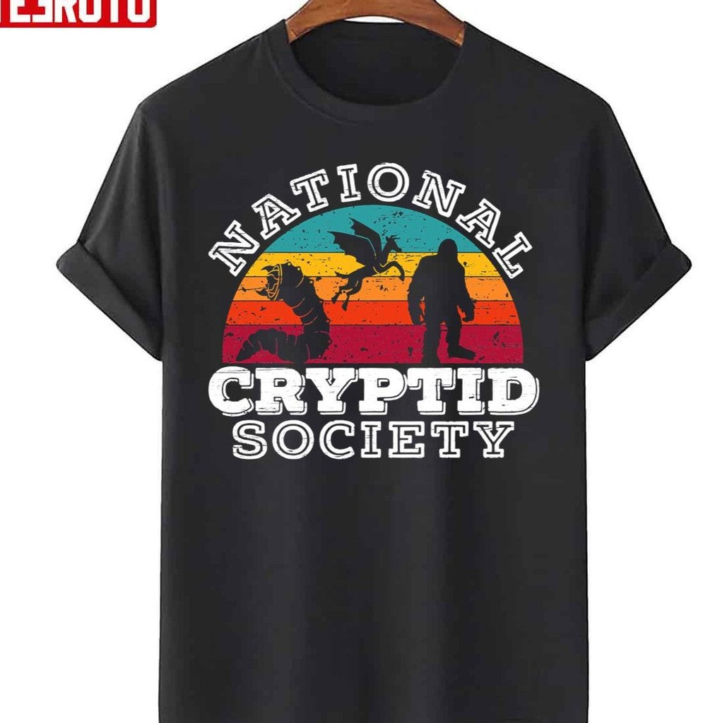 National Cryptid Society Ufo Extraterrestrial T-Shirt - T-Shirt, Sweatshirt, Hoodie